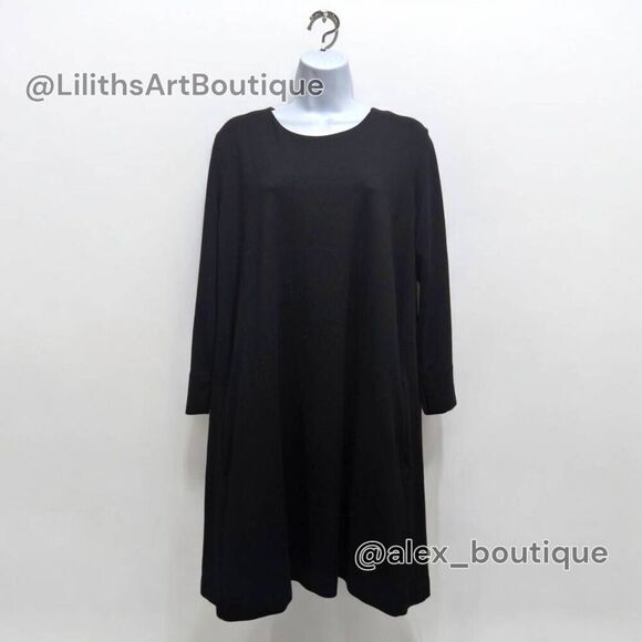 H&M Basic Boat Neck Jersey Dress(C044)-Size L for Women - Picture 3 of 12